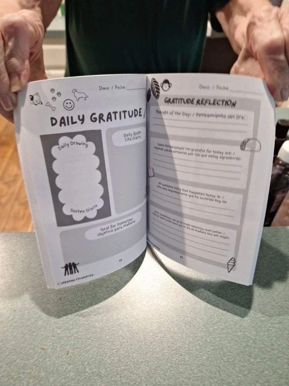 Student Gratitude Journal Elementary School Program Shraman Foundation Workbook